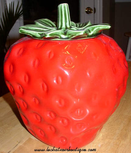 McCoy Strawberry Cookie Jar 1940's